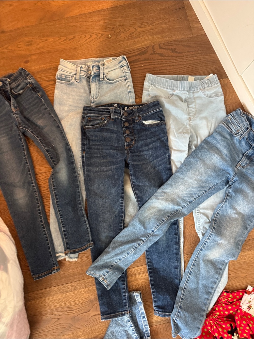 Classic kids Blue Denim Jeans - Versatile Everyday Style-sold together